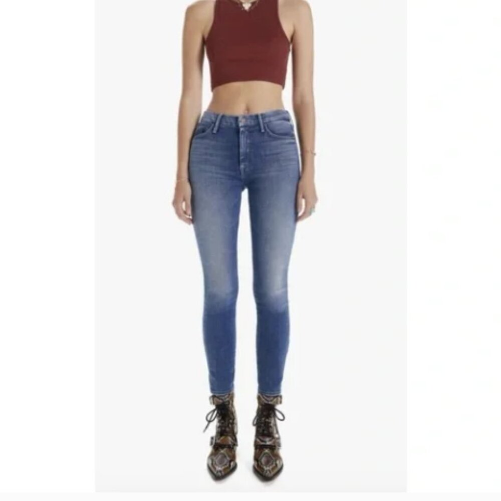 NWT MOTHER Women's High Waisted Looker in Satisfaction Guaranteed Size 27